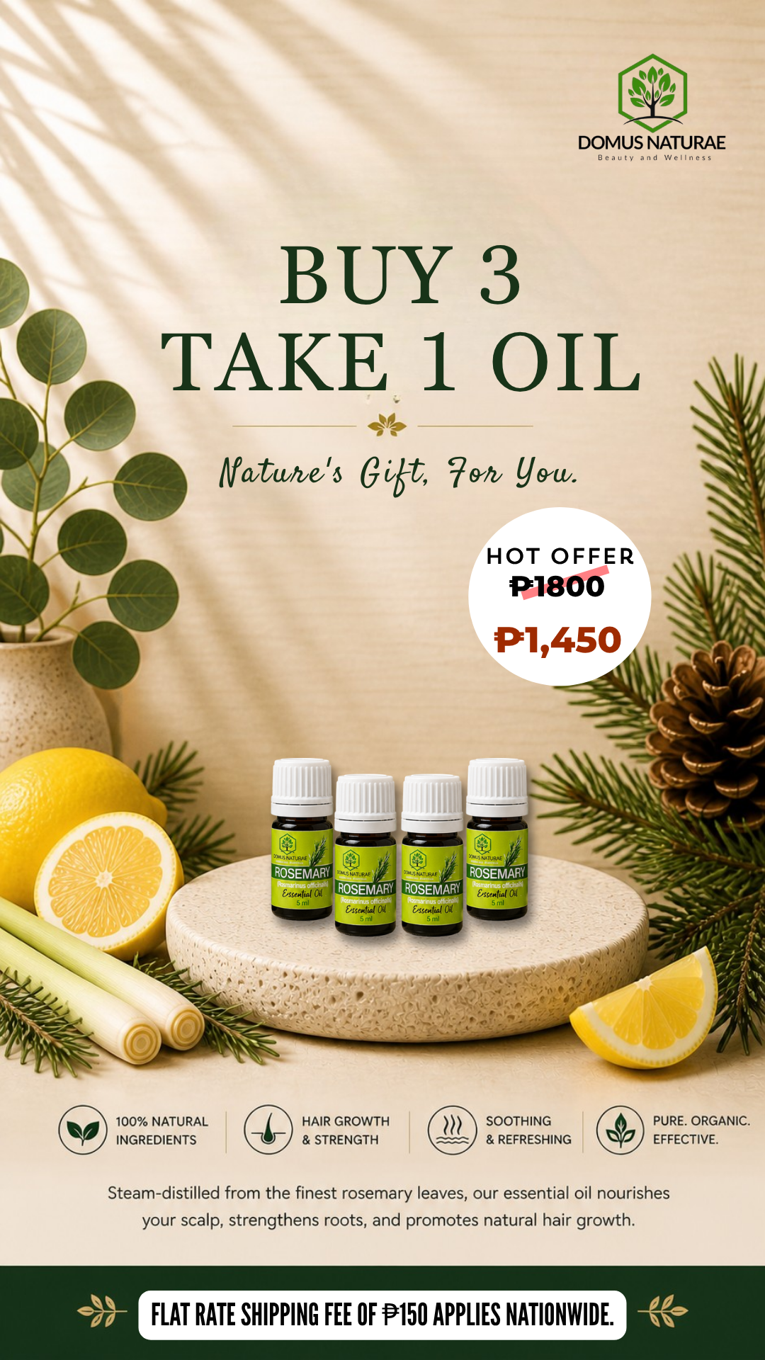 Buy 3 Take 1 Oil